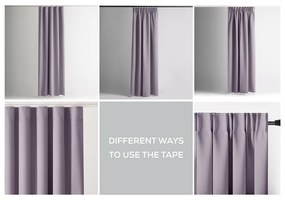 Zatemňovací termo záves staroružový 140x270 cm Pleat – Restilo