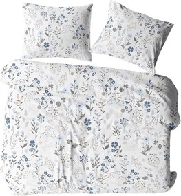 KREPOVÉ OBLIEČKY KORALOVE 140X200 CM, 1KS 70X80 CM KVETY