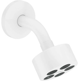 AXOR One horná sprcha 1jet EcoSmart, priemer 73 mm, so sprchovým ramenom 85 mm, matná biela, 48490700