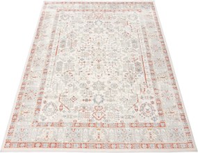 TA Koberec G549C BIELA/LOSOSOVÁ IDAHO HIK Rozmer: 140x200 cm