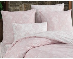 BedTex Bavlnené obliečky Almina púdrová, 140 x 200 cm, 70 x 90 cm, 140 x 200 cm, 70 x 90 cm