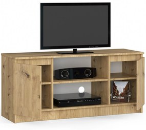 TV stolík Kapono (dub artisan). Akcia -19%. Vlastná spoľahlivá doprava až k Vám domov. 1070711