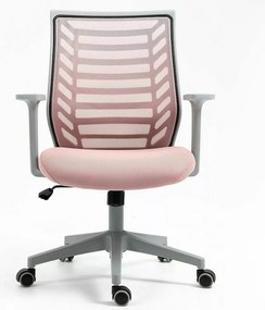 SI Otočná stolička Q-320 ružová