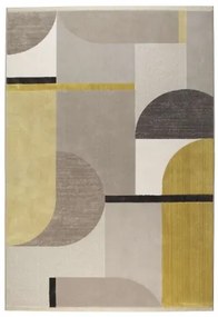 ZUIVER HILTON YELLOW koberec 160 x 230 cm