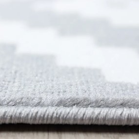 Ayyildiz, Kusový koberec Plus 8005 grey, 120x170, šedá, chodba / predsieň