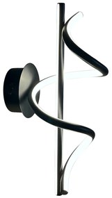 Nástenné LED svietidlo Twist, 2x LED 12w, 4000k, b