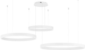 LED luster Motif biela