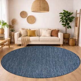 Koberec SIZAL SION A5165A modrý kruh