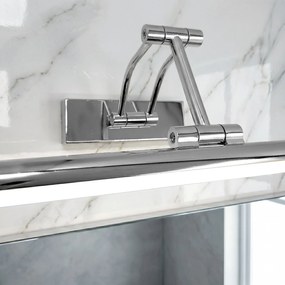 Toolight Toolight, LED nástenné svietidlo, 80cm, 16W, 4000K, 1000lm, SWE018-1W, chrómová, OSW-20117