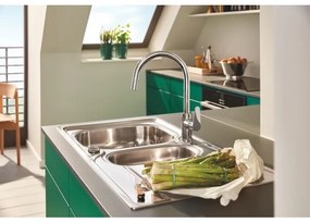 GROHE 31564SD1 - Drez K200 965 × 500 mm, nerezová oceľ