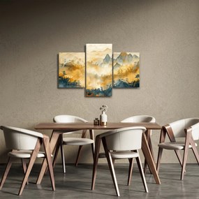 Obraz - Pohorie, akvarel (90x60 cm)