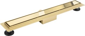 Rea Neox, odtokový žľab 60 cm, zlatá lesklá, REA-G2561