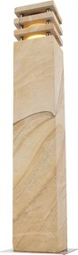 Moderná vonkajšia stojaca lampa pieskovec 70 cm - Grumpy