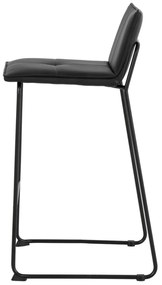 Barová stolička olu 73 cm čierna MUZZA