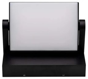 LED Vonkajšie nástenné svietidlo LED/17W/230V 3000K IP65 čierna