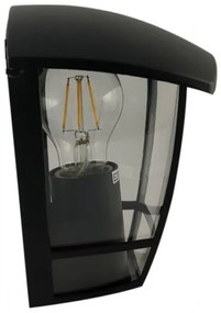 Vonkajšie nástenné svietidlo JULIA 1xE27/50W/230V IP54 čierna