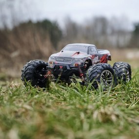 KIK RC auto Q901 Brushless 1:16, 2,4 GHz, 4 kanály, 52 km/h, červené