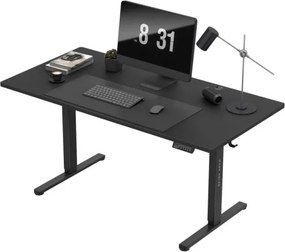 Elektrický výškovo nastaviteľný stôl Mark Adler Leader 7.6 čierny