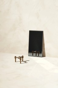 Stoff Nagel Designový svietnik STOFF Nagel Bronzed Brass
