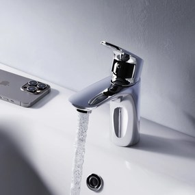 Umývadlová batéria AM.PM Like FLA82100 jednopáková s odtokovým ventilom, chróm