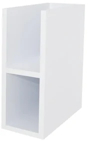 Mereo, Mereo Aira, kúpeľňová skrinka 20 cm, spodná, Multidecor, Biela Arctic, MER-CN797SBIAA