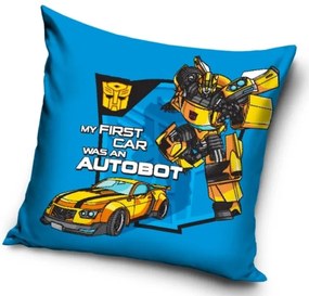 Detský vankúšik Transformers Bumblebee 40x40 cm