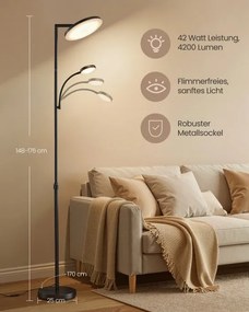 LED stojacia lampa LFL028BD02