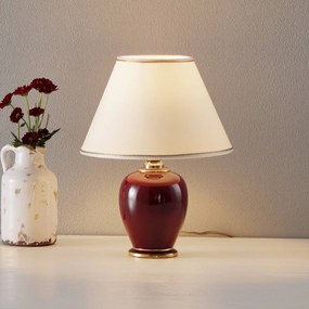 KOLARZ Bordeaux pôvabná stolná lampa výška 34 cm