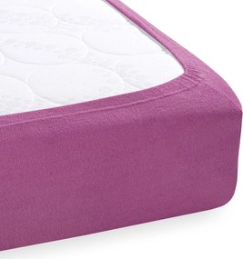 Froté napínacie prestieradlo FR-009 Orgovánové 80 x 200 - výška 20 cm