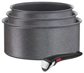 Tefal - Sada riadu 4 ks INGENIO BLACK STONE