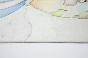 Detský koberec KIDS 2403139N obdĺžnikový – mäkký polyester Rozmer: 80x150 cm