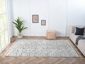 My Flair, Kusový koberec Moroccan Spirit schwarz, 200x290, čiernobiela, obývacia izba