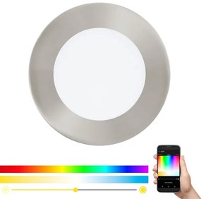Eglo 32753 - LED RGB Stmievateľné zapustené stropné svietidlo FUEVA-C LED/5,4W/230V