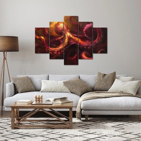 Obraz - Chobotnica, olejomaľba (150x105 cm)