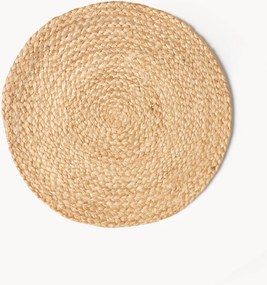 Okrúhle jutové prestierania Tola, 2 ks