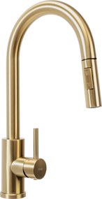 Rea Fresh, stojanková drezová batéria, zlatá matná, REA-B9148