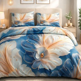 SATÉNOVÉ OBLIEČKY SATYNLOVE PREMIUM 160X200 CM, 2KS 70X80 CM VZOROVANÉ