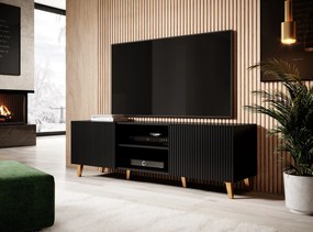 Cama Čierny TV stolík Pafos 2D