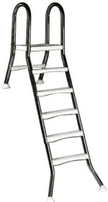 Rebrík ESP pre neupravené bazény, 5+1 stupňov, pre bazény vysoké 1,5 m, AISI 304