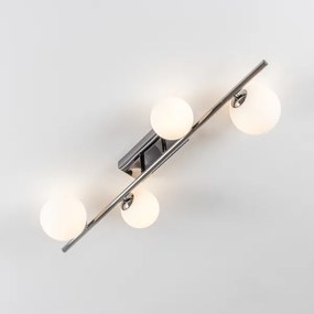 Brilagi - LED Prisadený luster MILLA 4xG9/3W/230V lesklý chróm/biela