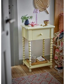 Svetložltý nočný stolík Salino – Bloomingville