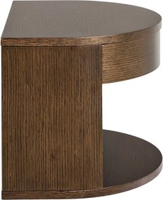 Nočný stolík v dekore duba v tmavoprírodnej farbe Paron – Actona