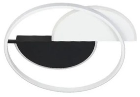 LED Stmievateľné svietidlo LED/70W/230V 3000-6500K biela/čierna + diaľkové ovládanie