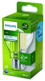 Philips LED žiarovka E27 2,5W 4000K filament 485lm
