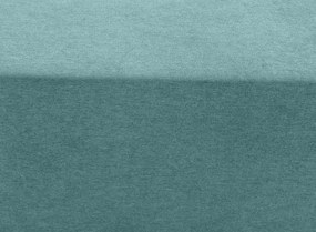 Pohovka rozkladacia na lôžko Genf, modrá aqua látka