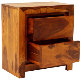 furniture-nabytek.cz - Masívny nočný stolík z dreva palisander 45x60x40