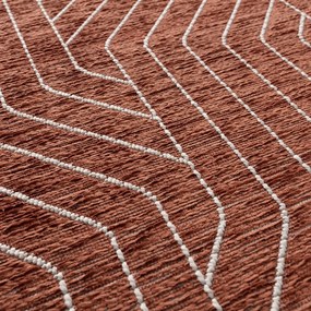 Koberec Velvet beige/rust 120x170cm
