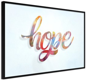 Artgeist Plagát - Hope [Poster] Veľkosť: 60x40, Verzia: Čierny rám