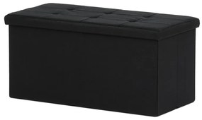 Autronic BONTEC Taburet s úložným priestorom, čierna, látka, TAB-462 BK2 Farba: Béžová