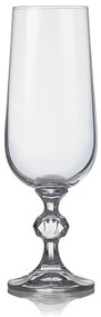 VÝPREDAJ Crystalex Poháre na šumivé víno CLAUDIA 180 ml, 1 ks